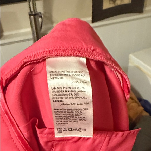 High Waist Bow Pink Shorts - Picture 3 of 5